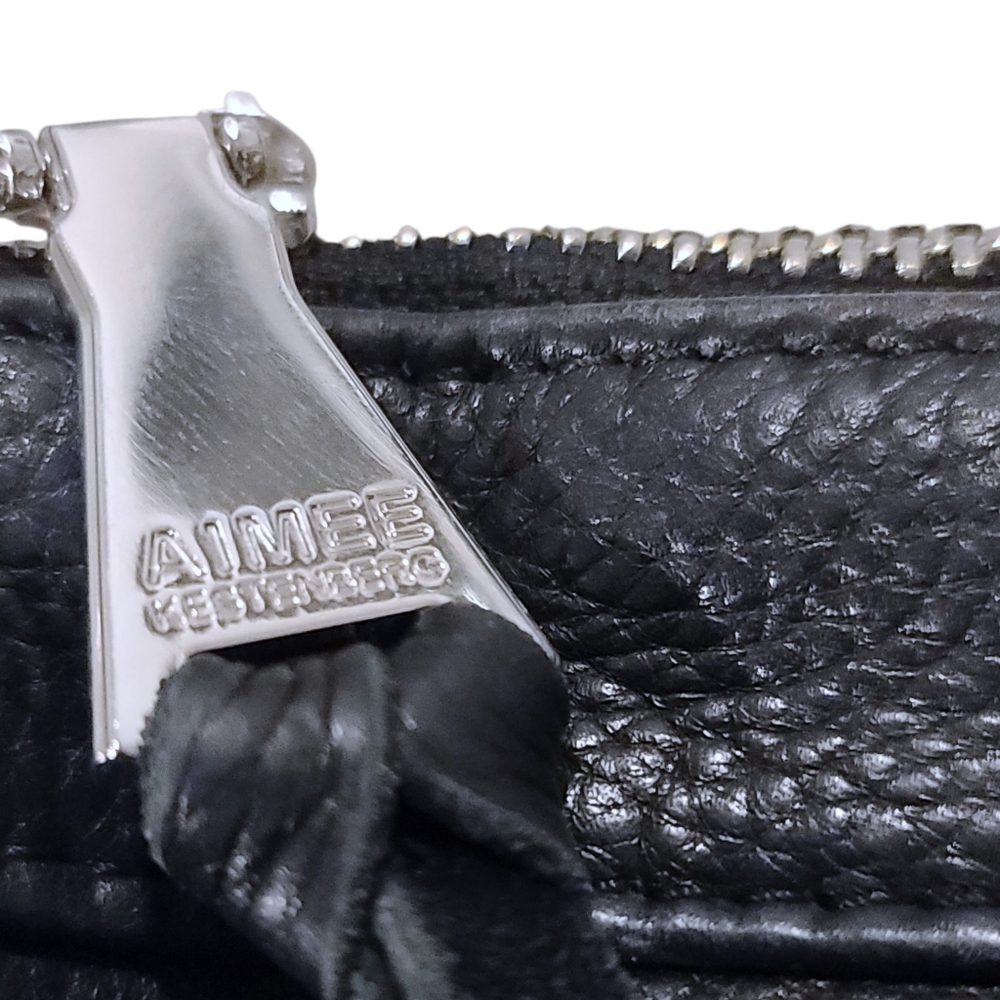 Aimee Kestenberg Muse Cargo Black Leather Crossbody - Picture 9 of 13
